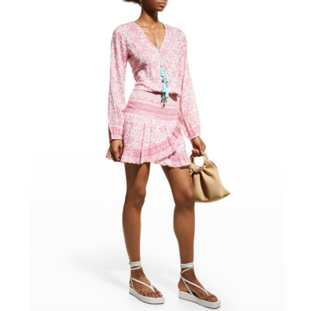 Bell by Alicia Bell Evelyn long sleeve mini dress!